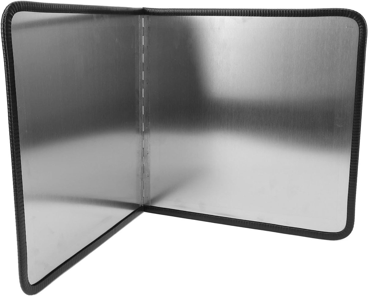 Vouwbare RVS Spatbescherming voor de Keuken - 40x40x30cm, Ideaal als Achterwand en Bescherming tegen Vlekken