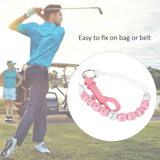 MTTproducts- Scorecounter Duurzaam - Golf Teller - Slagenteller - Golf Accessoires - Handige Clip - Stijlvol Ontwerp — afbeelding 5