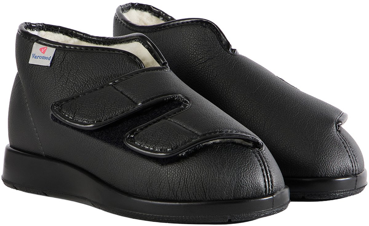 Varomed London W - Verbandschoenen - Wol gevoerd - CE keur - Zwart 41