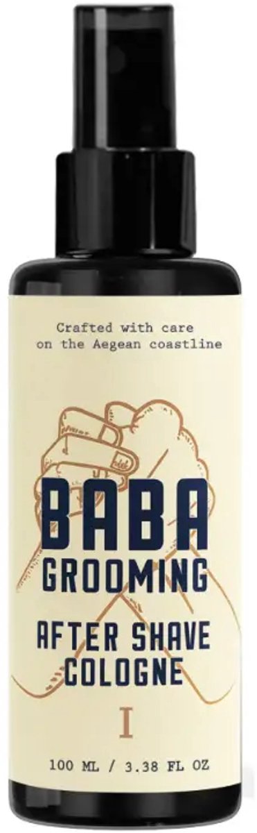 Baba Grooming After Shave Cologne Nr. 2 100ml - Frisse Herengeur - Reisformaat - Verfrissend