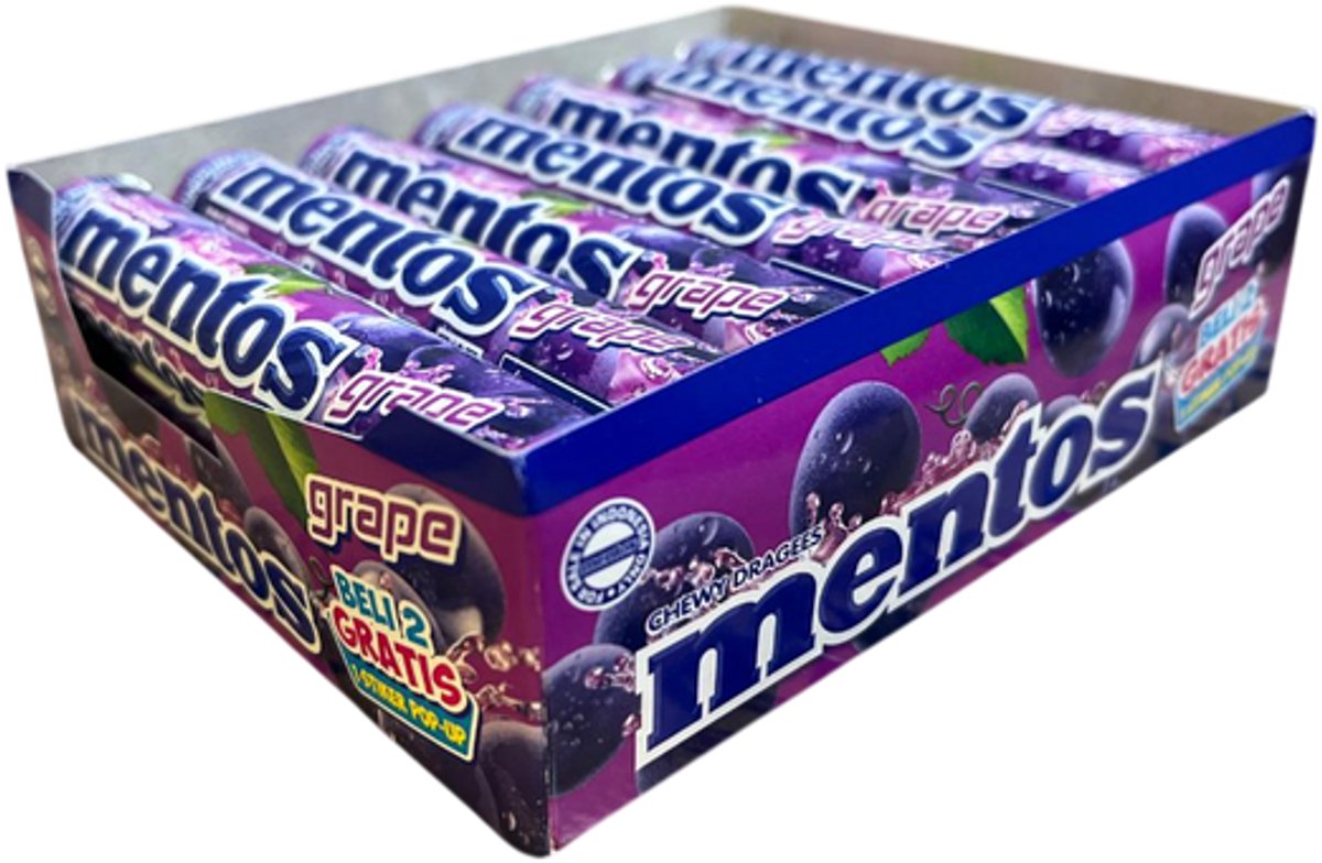 Mentos Grape 14 Rollen