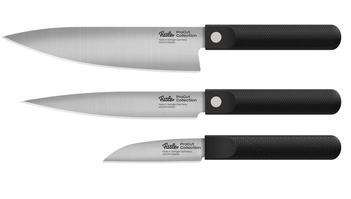 Fissler ProCut Collection Messenset, 3-delig