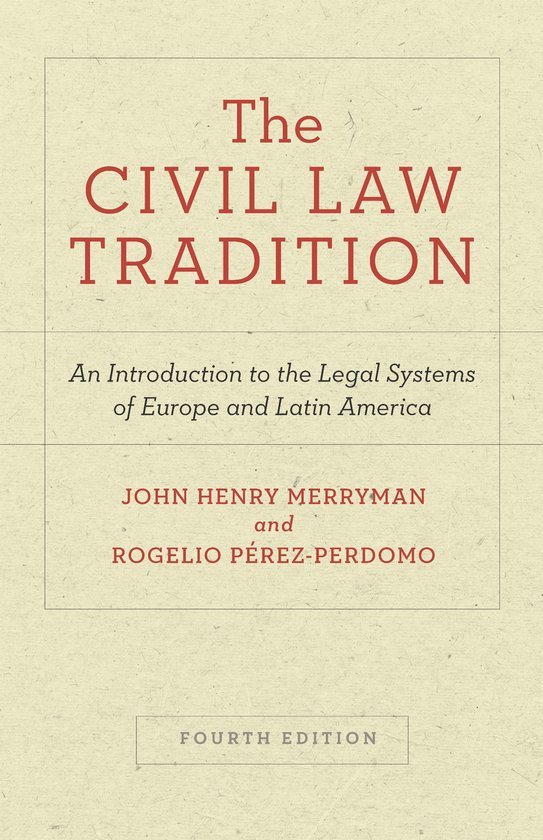 The Civil Law Tradition