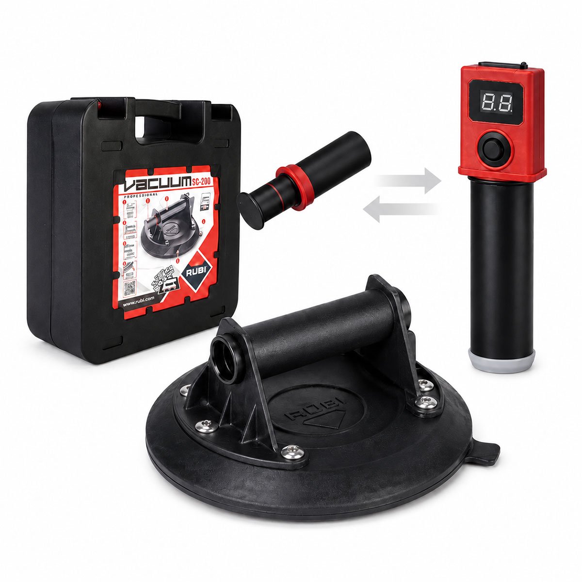 Rubi SC 200 Tegelzuignap + POWERVAC USB ENERGY