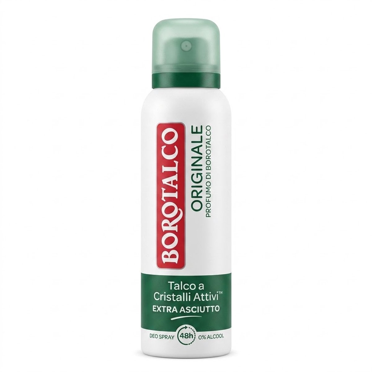Borotalco Original Deodorant Spray 50 ml – Talcgeur – Langdurige Frisheid – Unisex Anti-Transpirant