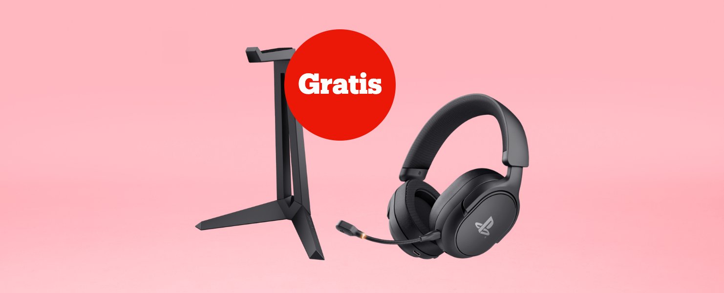 Gratis headsetstandaard
