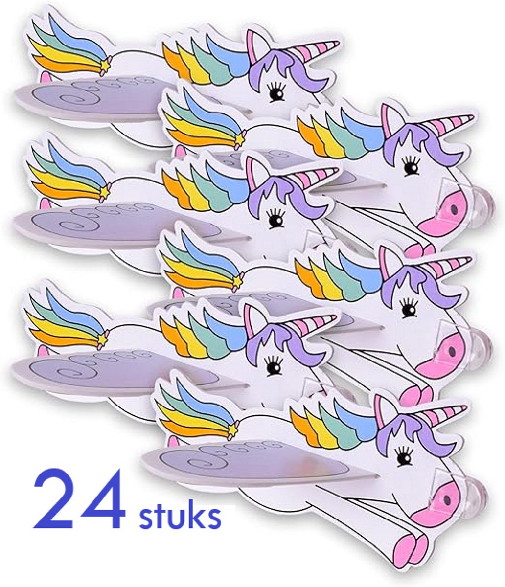 Unicorn Glider | Vliegende Eenhoorn 22 X 7 Cm | 24 stuks