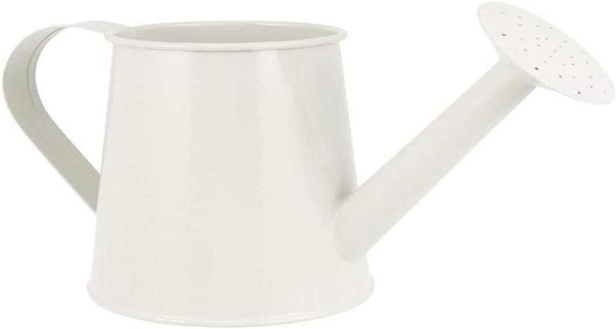 Gieter Mini Sprinkler - Bloemen Waterpot - Planten Verzorgen - Slijtvast IJzer - Klein Formaat - Wit