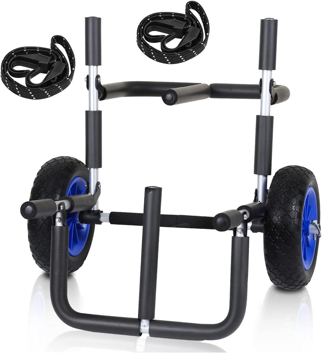 Transportkar SUP Board - Water Sport Kar - Vervoer van Materiaal - Opvouwbaar Aluminium Frame - 80 kg Capaciteit