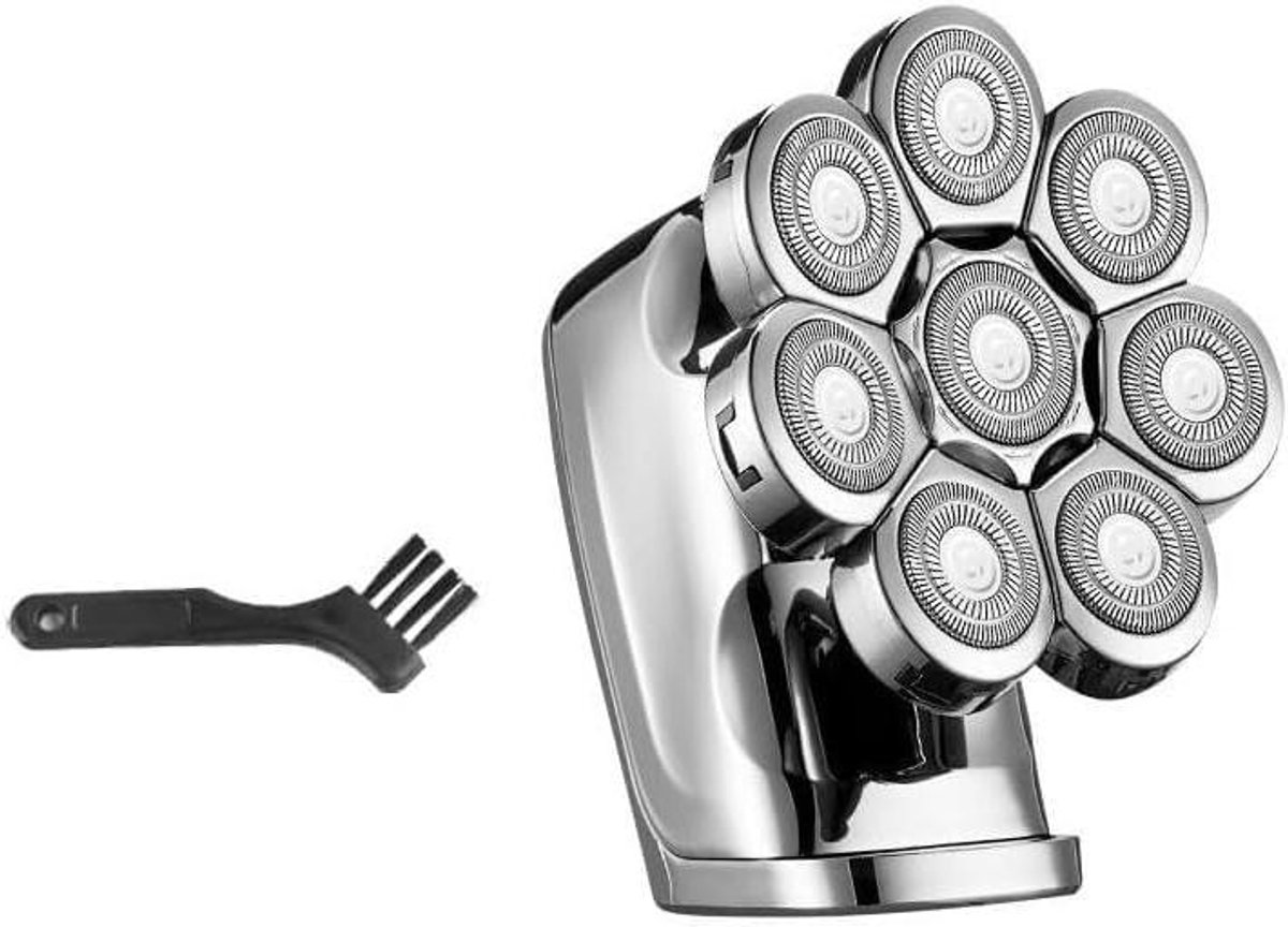 Elektrische Scheerapparaat - Koptrimmer Haarclipper - Glad Scheren - 8 Scherpe Bladen - Waterproof - Metaal
