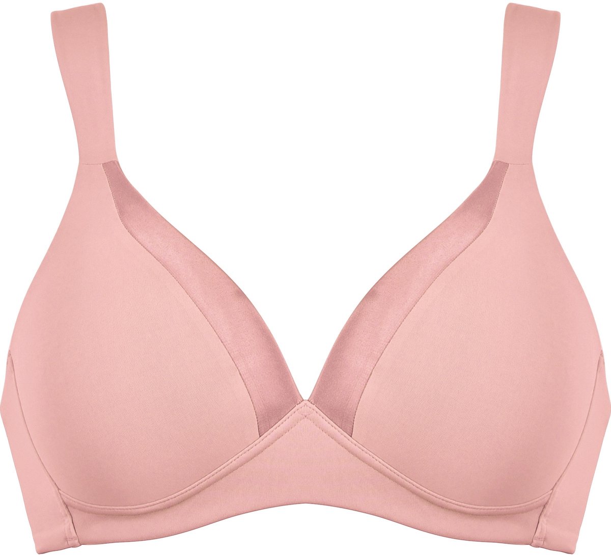 Naturana Soft bh met glansband - 5119 - Pink Rose