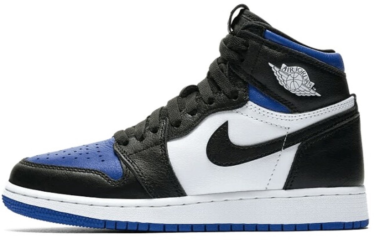 Nike Nike Air Jordan 1 Retro High Royal Toe Sneaker Zwart