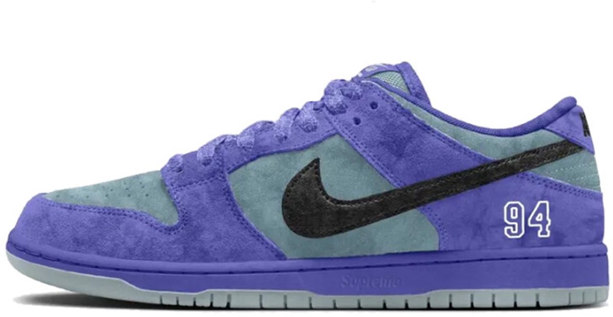 Nike SB Dunk Low Supreme 94 Ink Blauwgroen