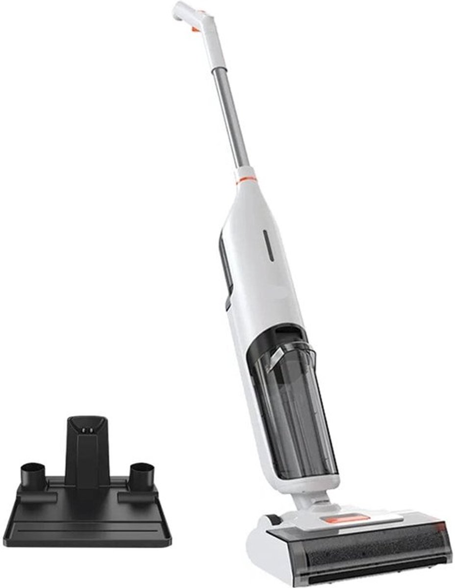 Draadloze Stofzuigers - Stofzuiger - Natte & Droge - Vacuum Cleaner - 220-240V - 800W - 700ml Watertank - 30min Looptijd - 3000mAh - Wit