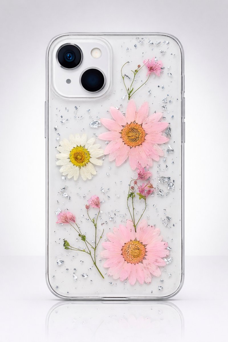 Iphone telefoonhoesje met bloemetjes voor iPhone 13
