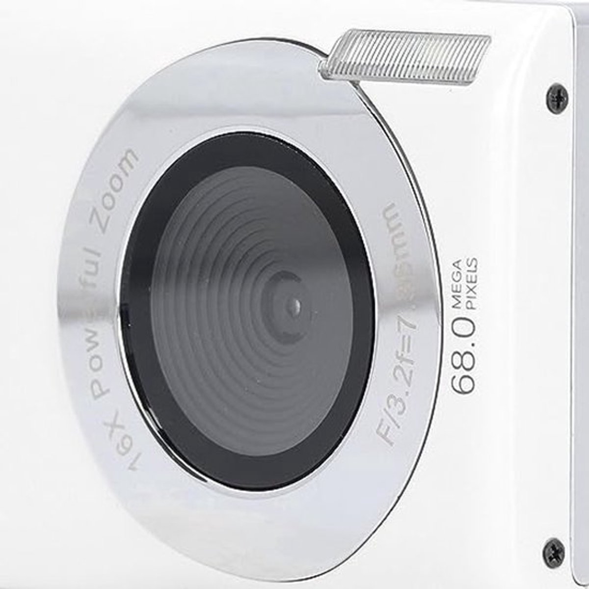 8K Digitale Camera, 2,7 Inch 68 MP IPS Vlogging Selfie Dual Screen Camera met 16x Digitale Zoom, 20 Ingebouwde Schoonheidsfilters, 750 MAh WiFi Digitale Videocamera voor Vloggen