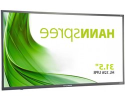 Digitale Signage Flatscreen - Reclamescherm Monitor - Informatie Weergeven - Ingebouwde USB Mediaspeler - 80 cm - Zwart