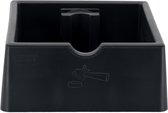 Knockbox - uitklopbak koffie - Zwart - Barista accessoire - Duurzaam ABS - Antislip - ECT Barista Gear