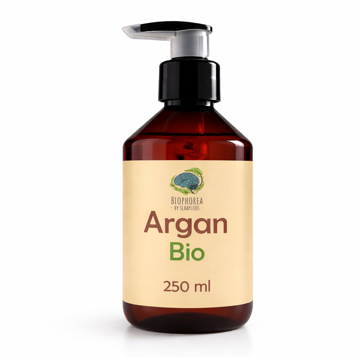 Argan Olie - 250ml - 100% Puur & Biologisch - Biophorea Arganolie - Basisolie voor etherische oliën, Haar & Gezicht - Argan Oil