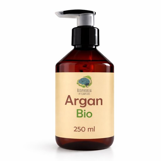 Foto: Argan olie 250ml 100 puur biologisch biophorea arganolie basisolie voor etherische oli n haar gezicht argan oil