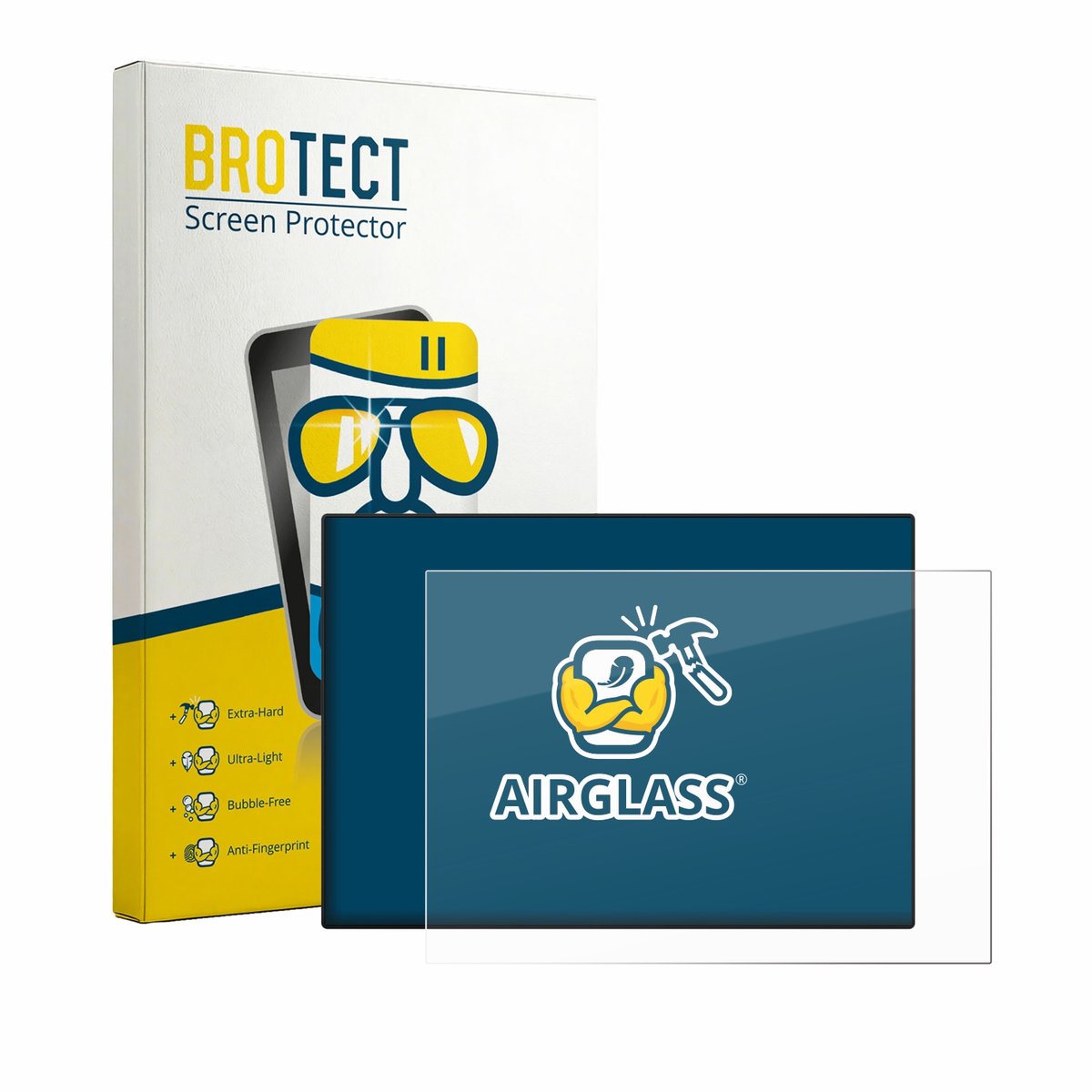 Screenprotector voor CrossControl CCpilot V1200 Beschermglas transparant