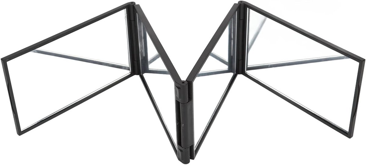 360 Graden Handheld Make-up Spiegel voor Thuis en Reis, Ideaal voor Haar Knippen, Scheren en Stylen