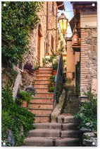 Posters de jardin à l' extérieur de Rome - Rue - Italie - 60x90 cm