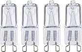 G9 Halogeenlamp 18W - 205lm - Halogeen Lampjes Insteek - Dimbaar - Warm Wit Licht - 4 stuks