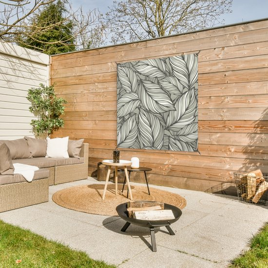 Toile de jardin Nature - Motif - Feuilles - 100x100 cm