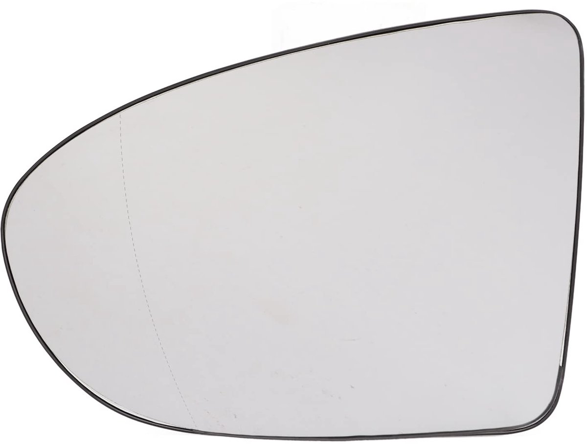 Dailygoody - Verwarmde Buitenspiegel - Vervanging - 2 Stuks - Zijspiegelglas - Geschikt voor Nissan Qashqai J10 2006-2013