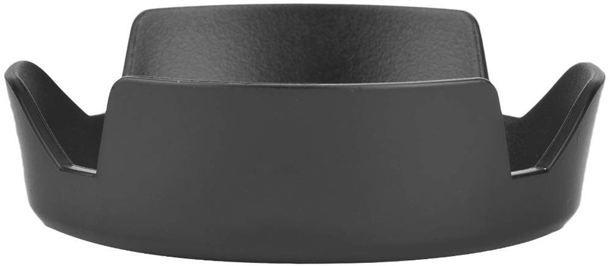 Dailygoody - Camera Mount Lens Hood - Bescherming voor EF-S 18-55mm Lens - Professioneel Fotomateriaal - Zwart - Lensaccessoire - Vermindert Flare - G...