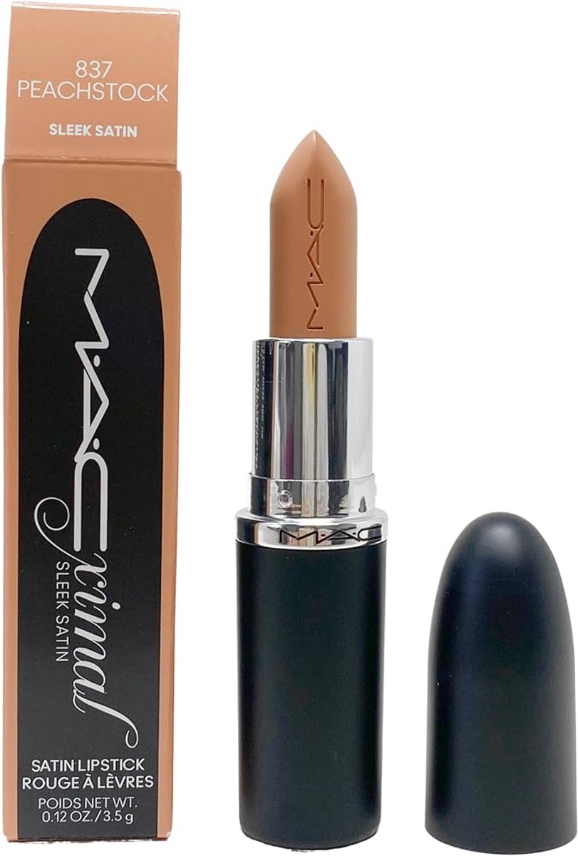 MAC Ximal Sleek Satin Lipstick - 837 Peachstock