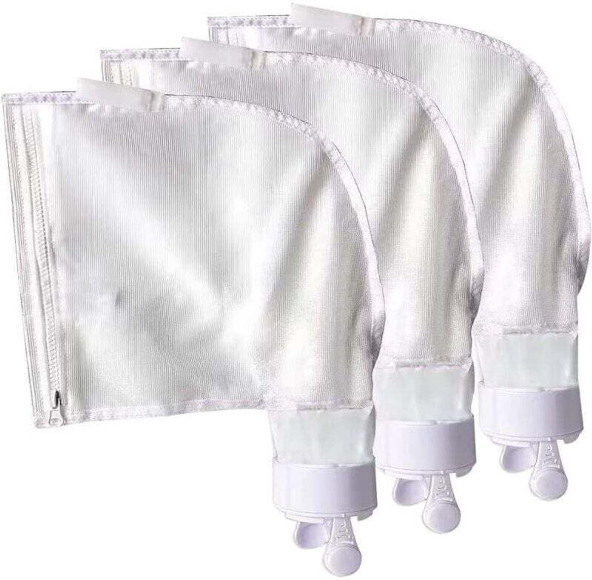 Set van 3 opbergtassen met ritssluiting geschikt voor Polaris 280 en 480 - K13, K16 Multifunctionele nylon mesh tassen