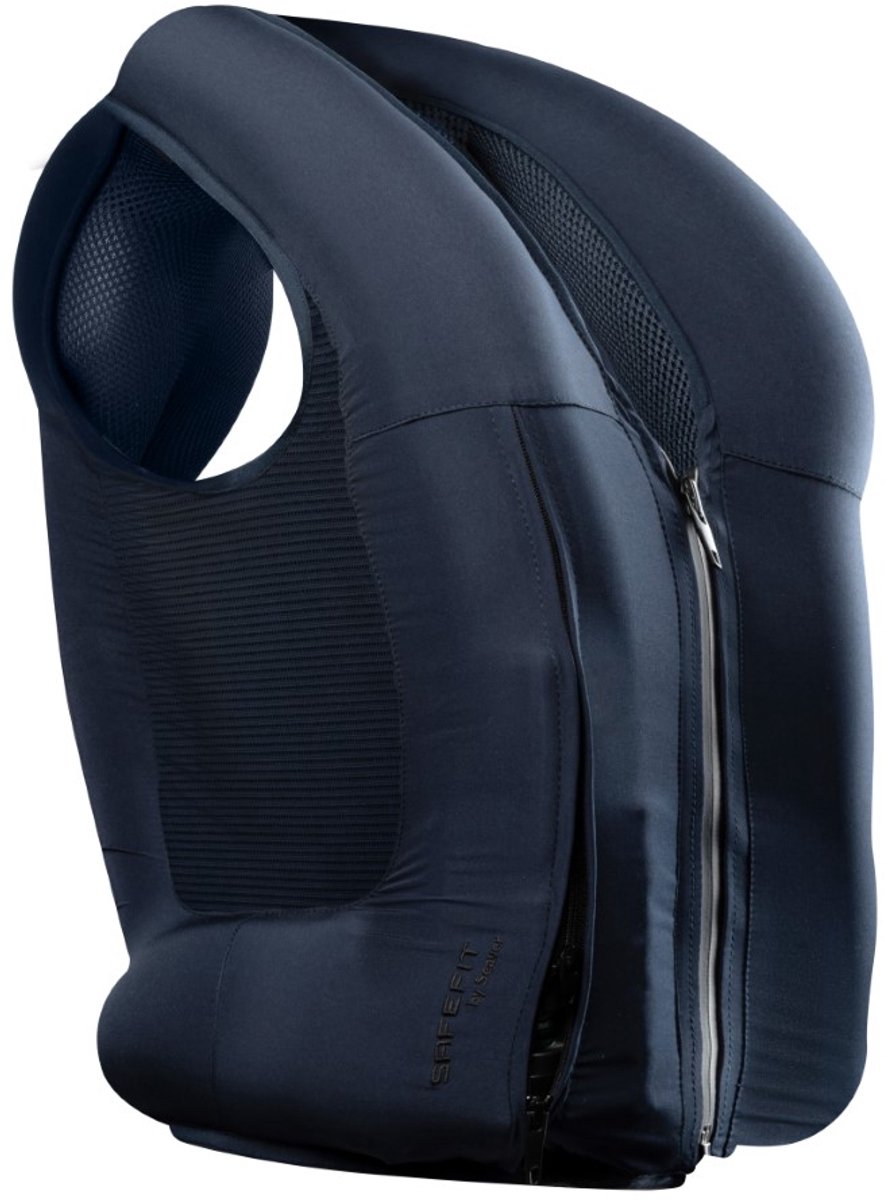 Seaver SAFEFIT Airbag Vest Lang Blauw