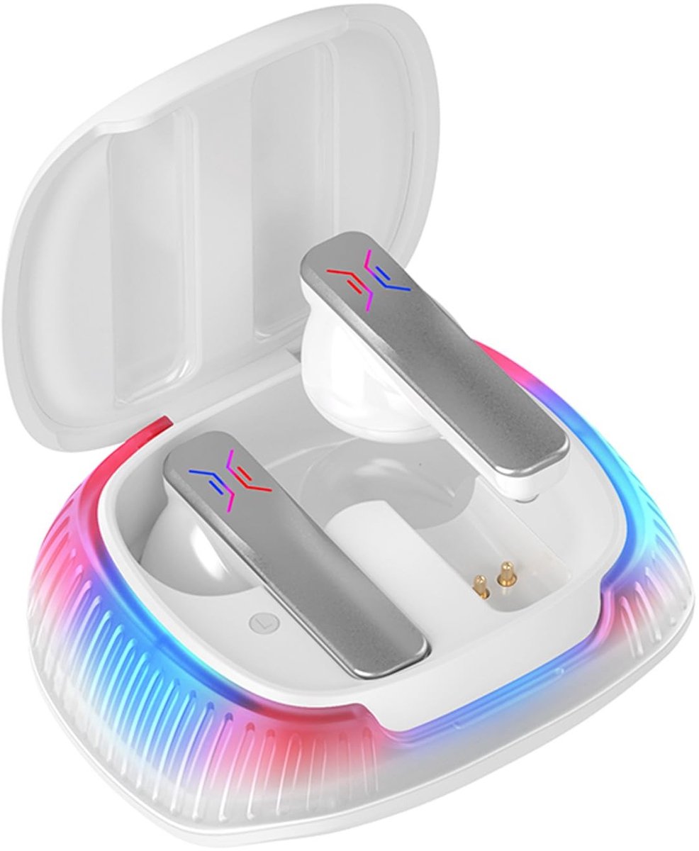 Dailygoody - Vertalerapparaat - Vertaalheadset - Directe Vertaling - Wit - Bluetooth Oordopjes - 74 Talen - Geschikt voor Muziek en Bellen