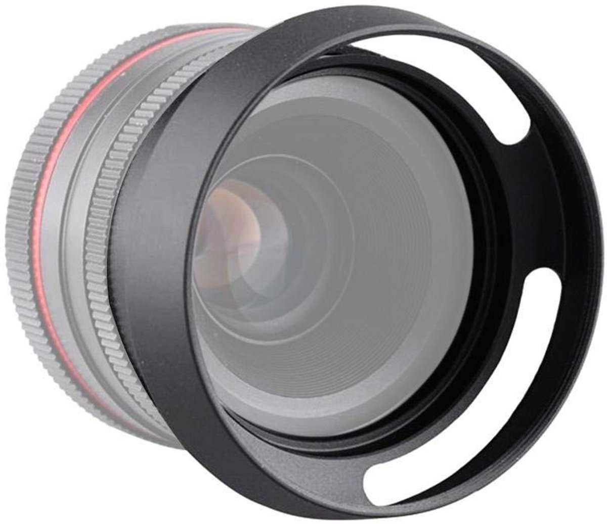 Aluminium zonnekap 43mm / 52mm universele fotografie-accessoire voor Pentax Camera(43mm)