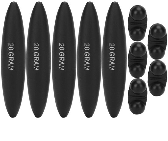 Dailygoody - Fishing Float - Universeel - 20g - Zwart - Vissen - Voor visliefhebbers - Praktisch ontwerp van Merkloos — afbeelding 5
