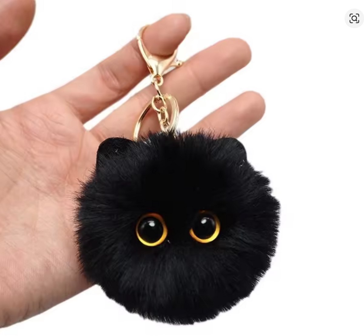Schattige sleutelhanger katje