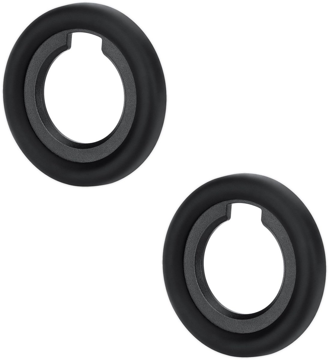 Dailygoody - Zachte Siliconen Oogschelp - Oculair Vervanging - Geschikt voor Brildragers - 2 Stuks - Demping en Afscherming - Voor Nikon Z9 Z8 Zf