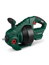 Parkside Accu Ontstopper - 20V - zonder accu - Stationair toerental: 620 tpm - Buisdiameter: 19-51 mm - Exclusief accu en snellader - Ontstoppingsmachine