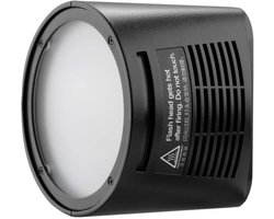 Dailygoody – Ring Flash Head – Godox H200R – Natuurlijke lichteffecten – Licht en draagbaar – Voor AD200 – Inclusief Diffuser – 200ws