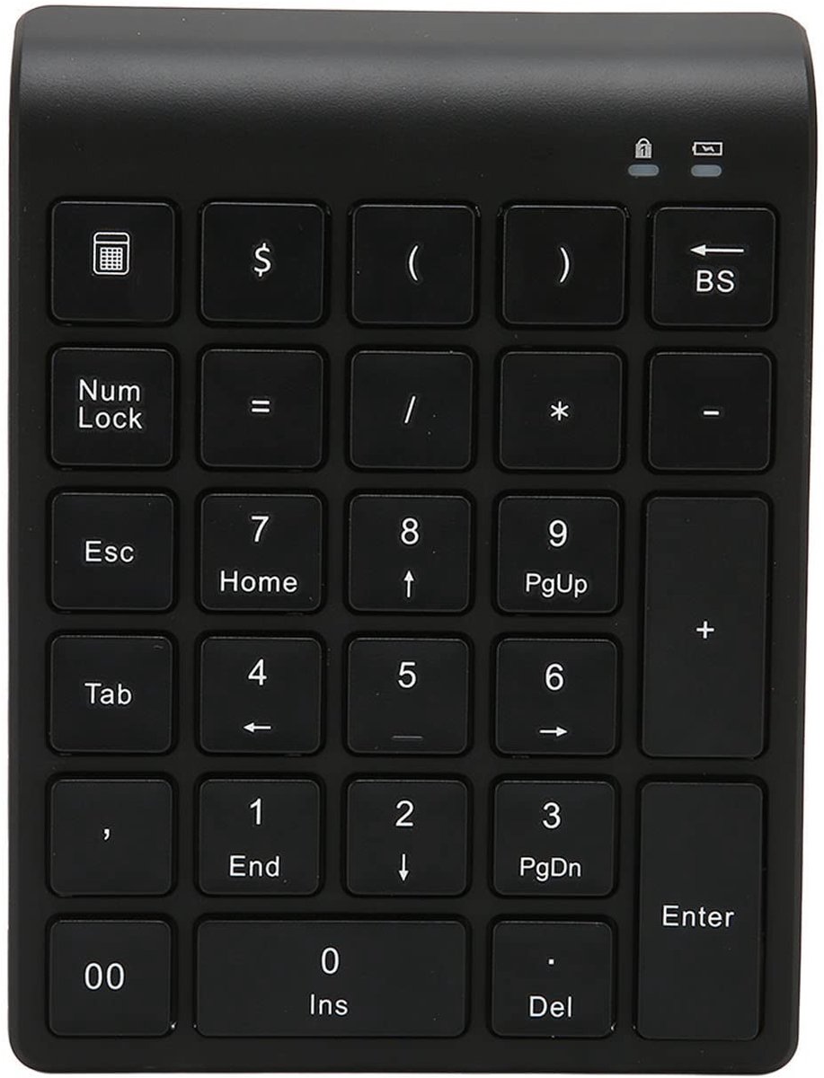 Dailygoody - Draadloos Toetsenbord - Bluetooth Numpad - 27 Toetsen - Laptop en Tablet - Compact en Draagbaar - Numeriek Toetsenbord - Efficiënt Werken...