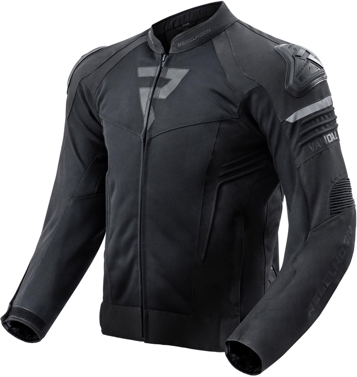 Rebelhorn Vandal Mesh Motorfiets Textieljas - Maat XL -