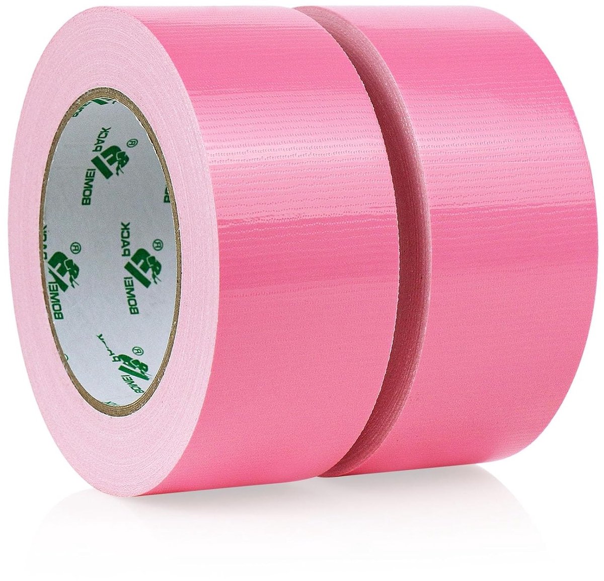 SnelShoppen - Pink Armor Tape 50mm x 30m - 2 Rollen Waterdichte Fabric Tape - Extra Sterke Duct Tape - Ideaal voor Klussen, Schilderen en Constructie