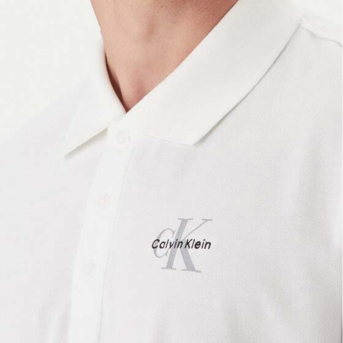 CALVIN KLEIN JEANS MONOLOGO CASUAL M EU Wit