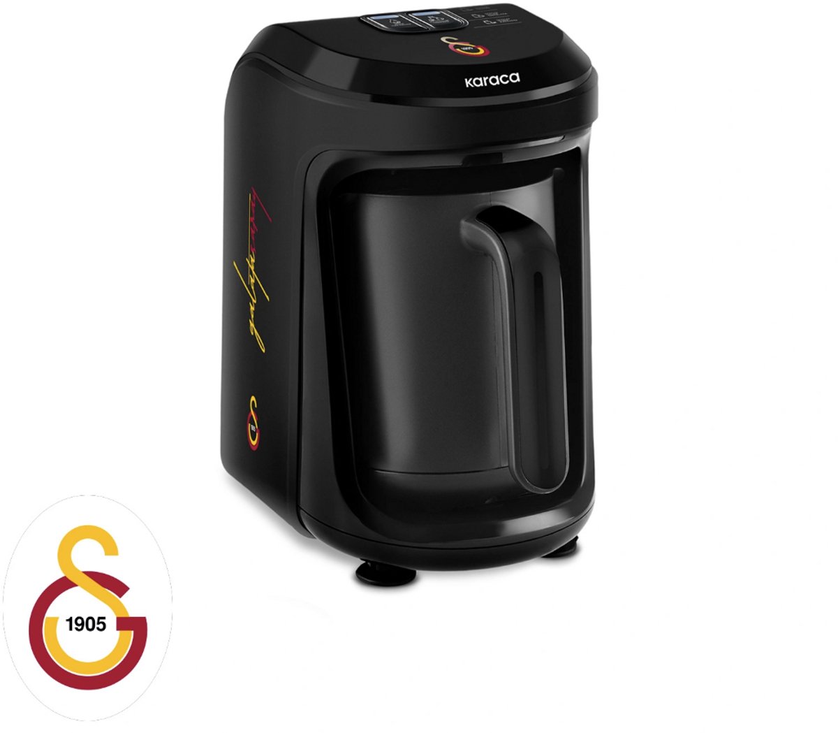 Karaca x Galatasaray Gelicentieerde Hatır Hüps Turkse Koffiemachine met Melkfunctie en Clublied