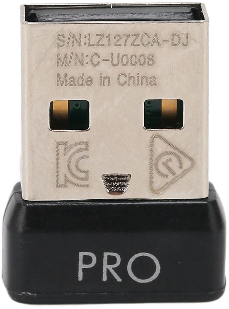 Dailygoody - Draadloze Muis - USB Unifying Ontvanger - Draagbaar en Lichtgewicht - 2.4 GHz Technologie - Geschikt voor Kantoor en Thuisgebruik - Muisa..