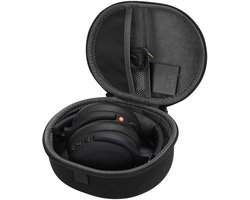 Dailygoody - Hoofdtelefoon Draagtas - Beschermende Hard Shell - Zwart - Ruimte voor Kabel - Compatibel met Skullcandy - Geschikt voor Over-ear en On-e