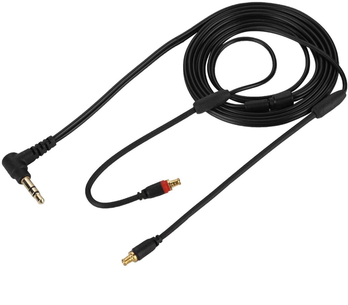 Dailygoody - Vervangende Hoofdtelefoon Kabel - Zwart - Duurzaam - Geschikt voor ATH LS50 LS70 LS200 E40 E50 E70