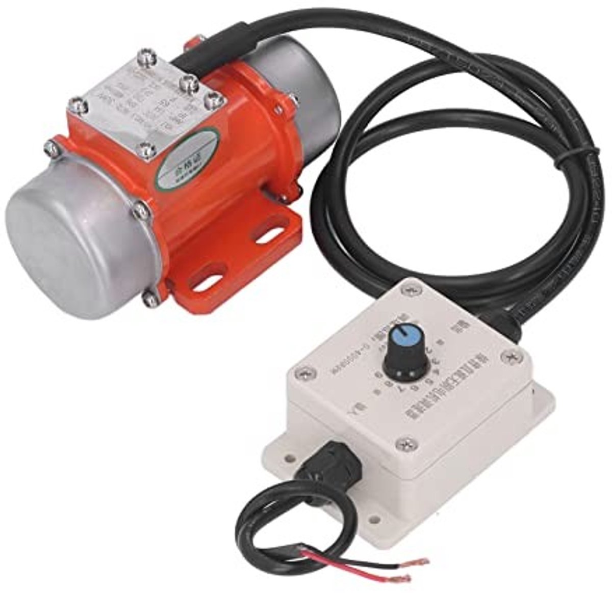 Dailygoody - Vibration Motor - Elektrische Trilmotor met Snelheidsregelaar - 24V - Krachtige Trilmotor - Ideaal voor Vibratie - Geschikt voor Diverse ...